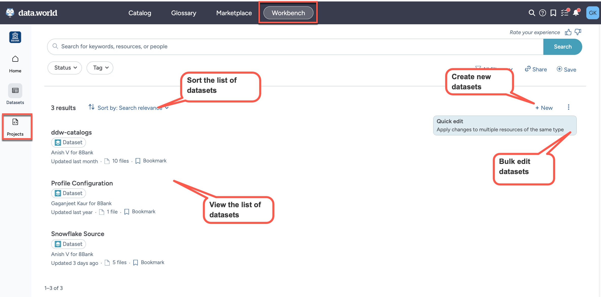 workbench_datasets_page.png